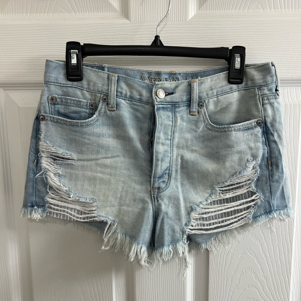 American Eagle Vintage High Rise Festival Jean Shorts